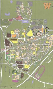 WMU campus map