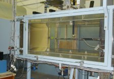 Advanced Design Wind Tunnel test section