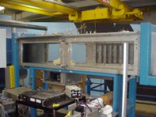 GM Wind Tunnel test section